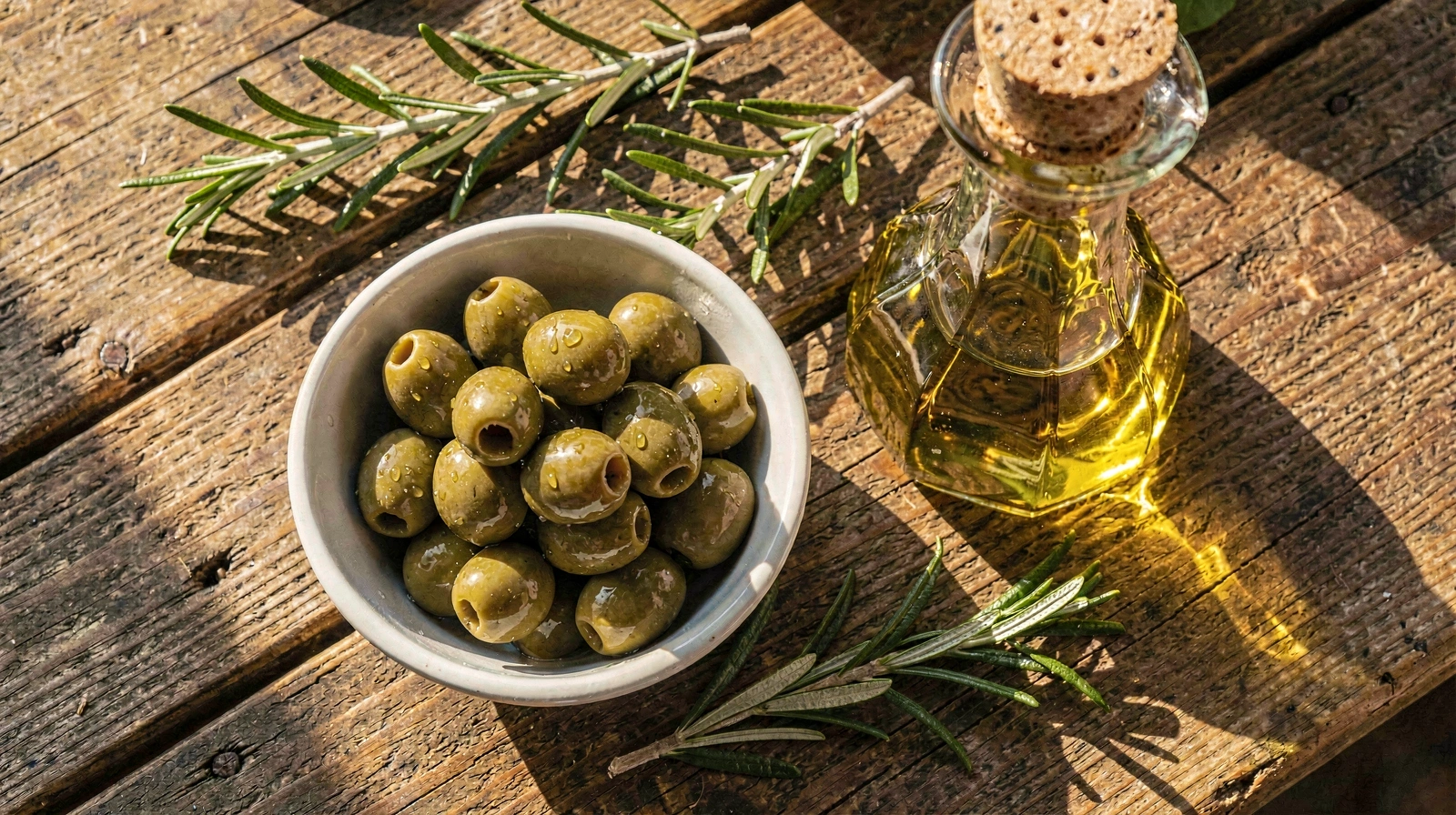 Ingredientes base da dieta mediterrânica em Portugal